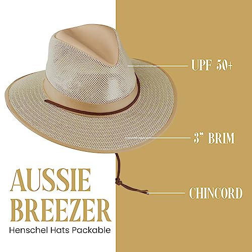 Henschel Hats 5310 Henschel Aussie Mesh Breezer Hat - Packable Sun Protection thumb #1