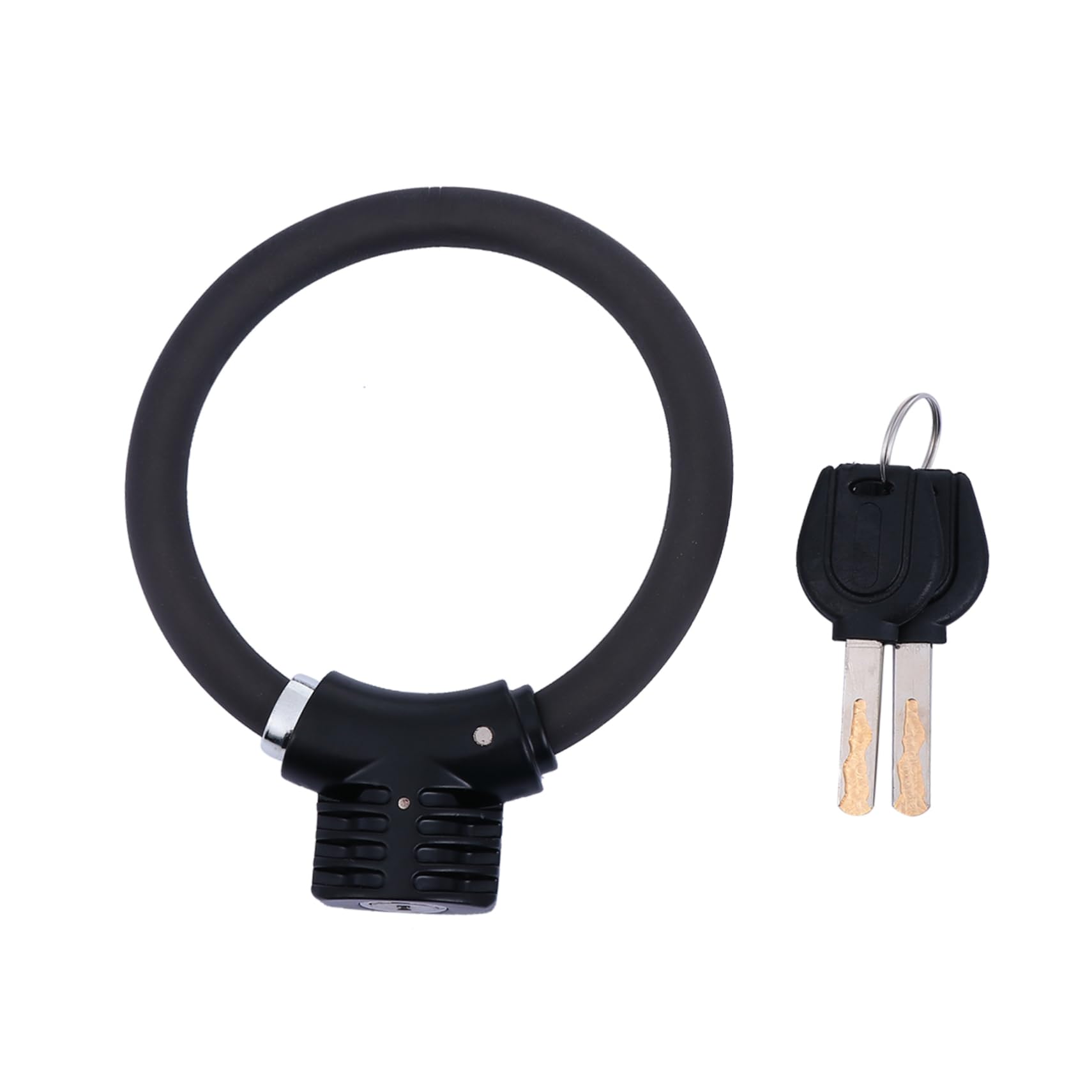 Yardwe Bike Lock u Bolt Lightweight Compact Ring Lock for Bicycle Accessories and Locks
