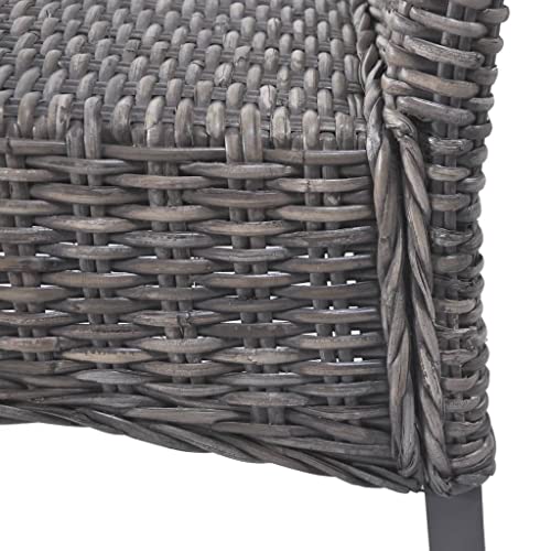 vidaXL-6X-Sillas-Comedor-Ratan-Kubu-Mango-Marron-Asiento-Banco-Sillon-Taburete 5142r2i8p9L