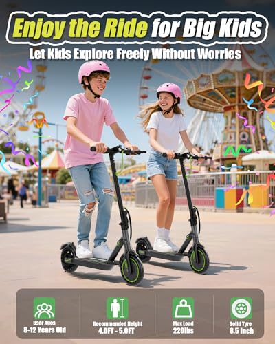 Image of MAXSHOT Electric Scooter Adults & Big Kids, Top Speed 9 /16 /19MPH, 10 /12 /16 /19Miles Range, 6.5 inch /8.5 inch Tires Folding Escooter, APP Control