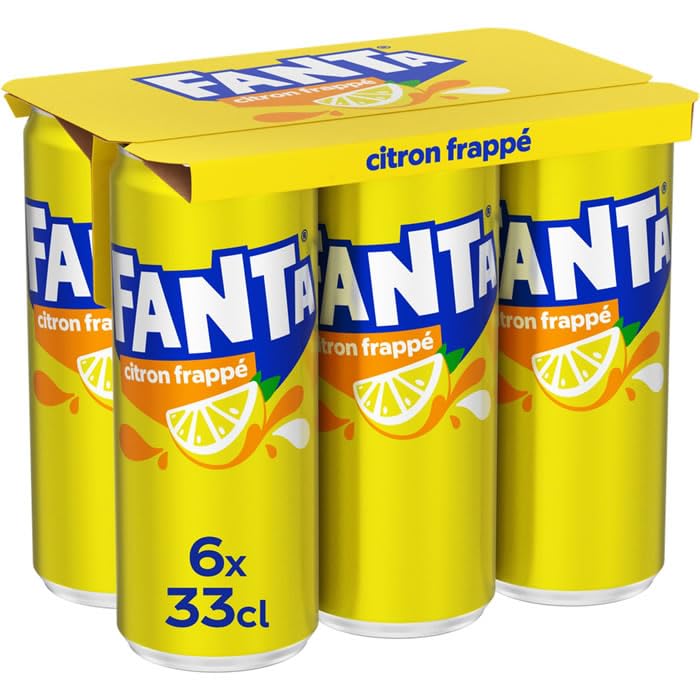 FANTA Citron BOITE 33CLX6 SLEEK SINGLE