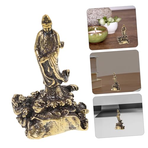 Statue d'avalokitesvara laiton pour calmer le stress
