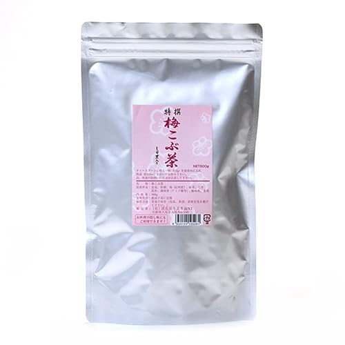 浪花昆布茶本舗 特撰 梅こぶ茶 500g