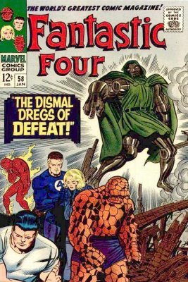 Fantastic Four #58 "Doctor Doom & Silver Surfer Appearance