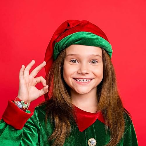 Image of PARTEET (12PCS Christmas Slap Bands for Kids|Santa Claus and Reindeer Theme Slap Bracelets, Wristband for Boys and Girls|Party favours & Christmas Return Gifts for Kids