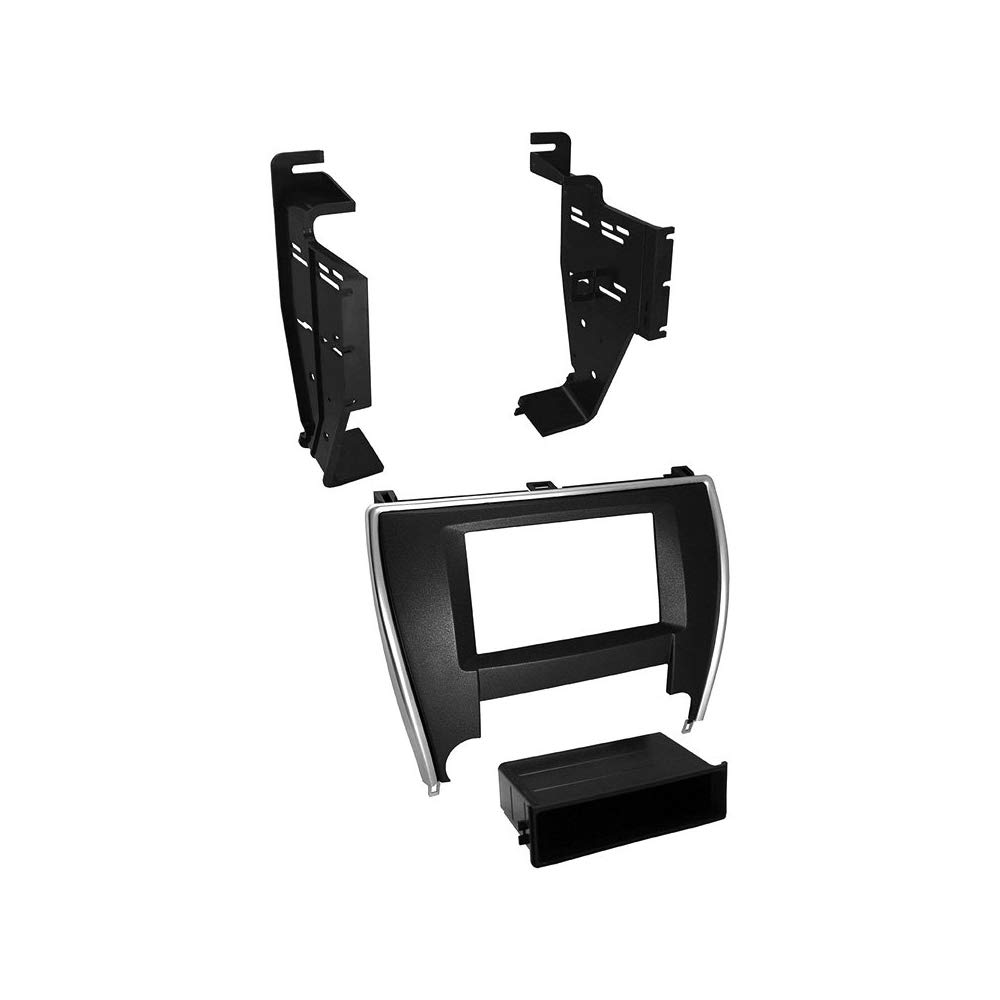 CACHÉ KIT590 Bundle with Car Stereo Installation Kit for 2015 – 2016 Toyota Camry – in Dash Mounting Kit, Harness, Antenna for Single or Double Din Radio Receiver (4 Item)