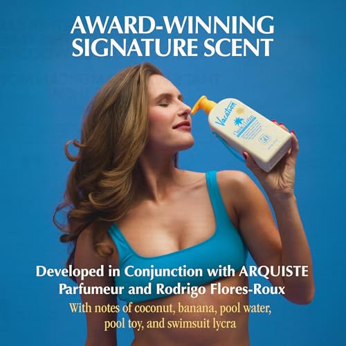 Vacation Classic Lotion SPF 50 Sun Jug, Broad Spectrum Bulk Sunscreen SPF 50, Water Resistant Sunblock, Suntan Lotion with Pump, Vegan, Family-Size, 20 Fl. Oz. - Image 5