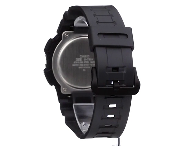 Amazon.com: Casio W735H Series | Men's Digital Watch | Black/Red