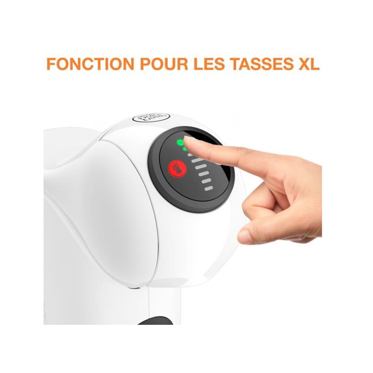 Cafetière à dosette Krups Nescafé Dolce Gusto Genio S YY5215FD 1500 W Blanc