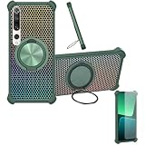 Kinetijy Custodia per Spc Discovery 2 Me Case Phone Cover Custodia [ con 9H HD Vetro Temperato][Supporto ad Anello a 360°, Magnetico] CX-10-LV