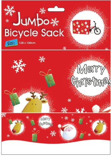Tallon Christmas Bike Sack, Red, 9935