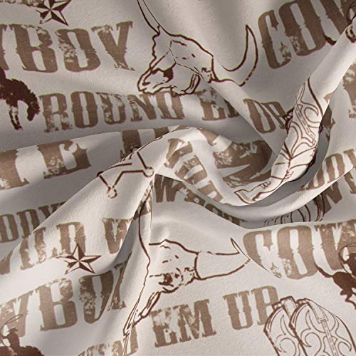 Glenna Jean Carson Changing Pad Cover, Cowboy Print #TOP6