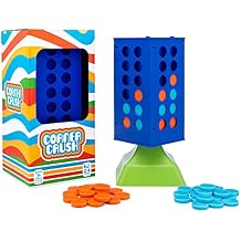 Big G Creative Corner Crush - Classic 4-in-a-Row Game, 2 or 4 Players, Ages 7+, 15 Minute Gameplay, Multi