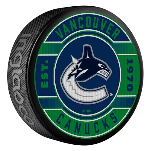 NHL Vancouver Canucks 3D Lenticular Hockey Puck – Collector’s Item