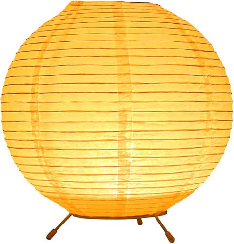 Miniatura 11 de Lámpara de mesa pequeña, bonita lámpara de papel, lámpara de iluminación ambiental, acogedora lámpara de noche, luz de brillo cálida minimalista