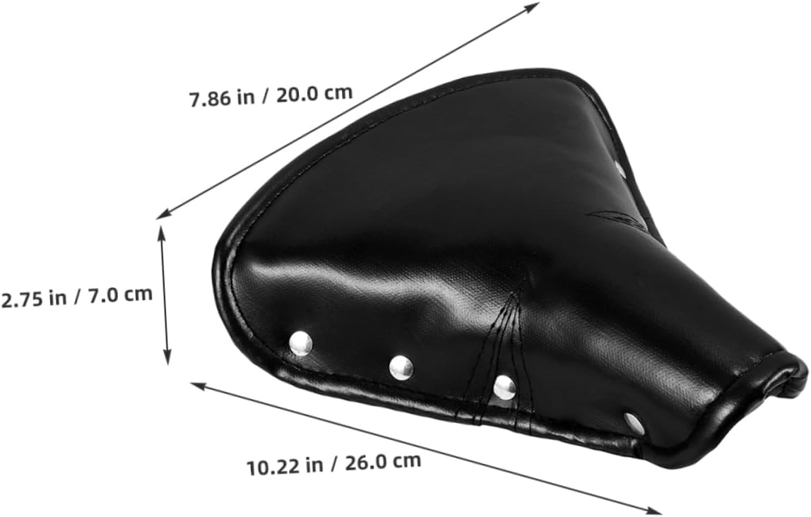 YARNOW Elastic Spring Bicycle Seat Cushion Vintage Bicycle Saddle Pad for Comfortable Riding Padded Bike Seat