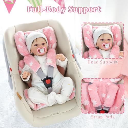 Almohadilla para asiento de bebé con soporte miniatura 2