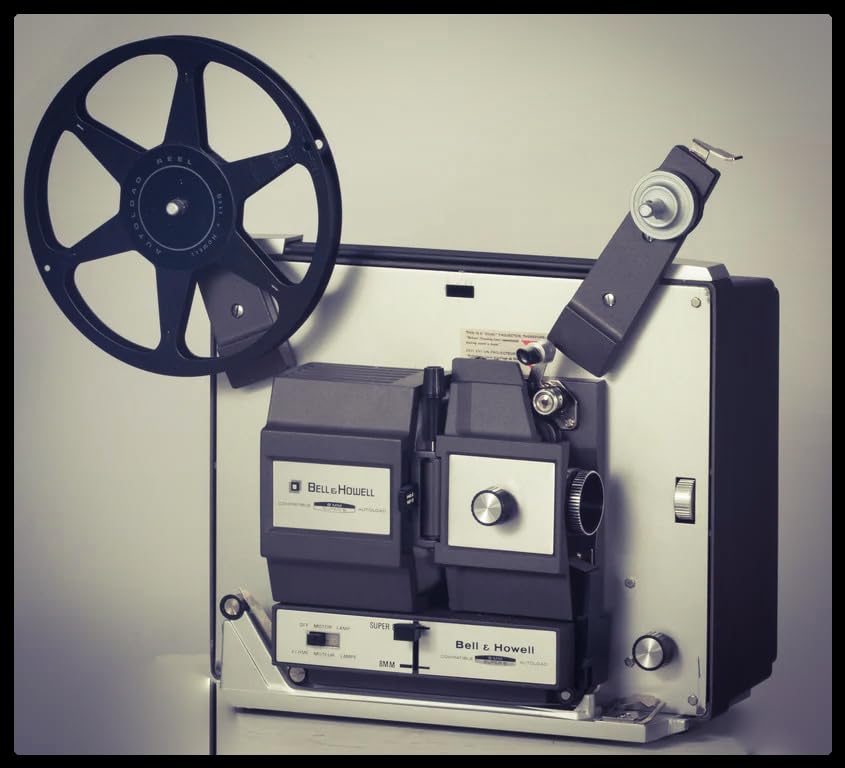 8mm Example Bauer DUAL Super 8MM & 8MM Movie Projector (Type II) Instruction Manual