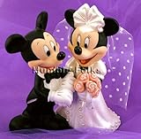 Disney Mickey and Minnie Mouse Wedding Cake Topper