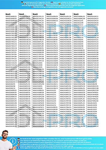 DL-pro Ablaufpumpe für Bosch Siemens 144192 00144192 Pumpe Magnettechnikpumpe Copreci mit Pumpenkopf und Sieb für Waschmaschine