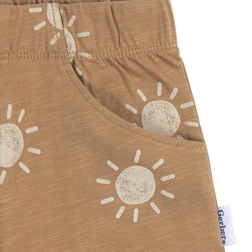 Image of Gerber Baby Boys' Toddler T-shirt and Short Set