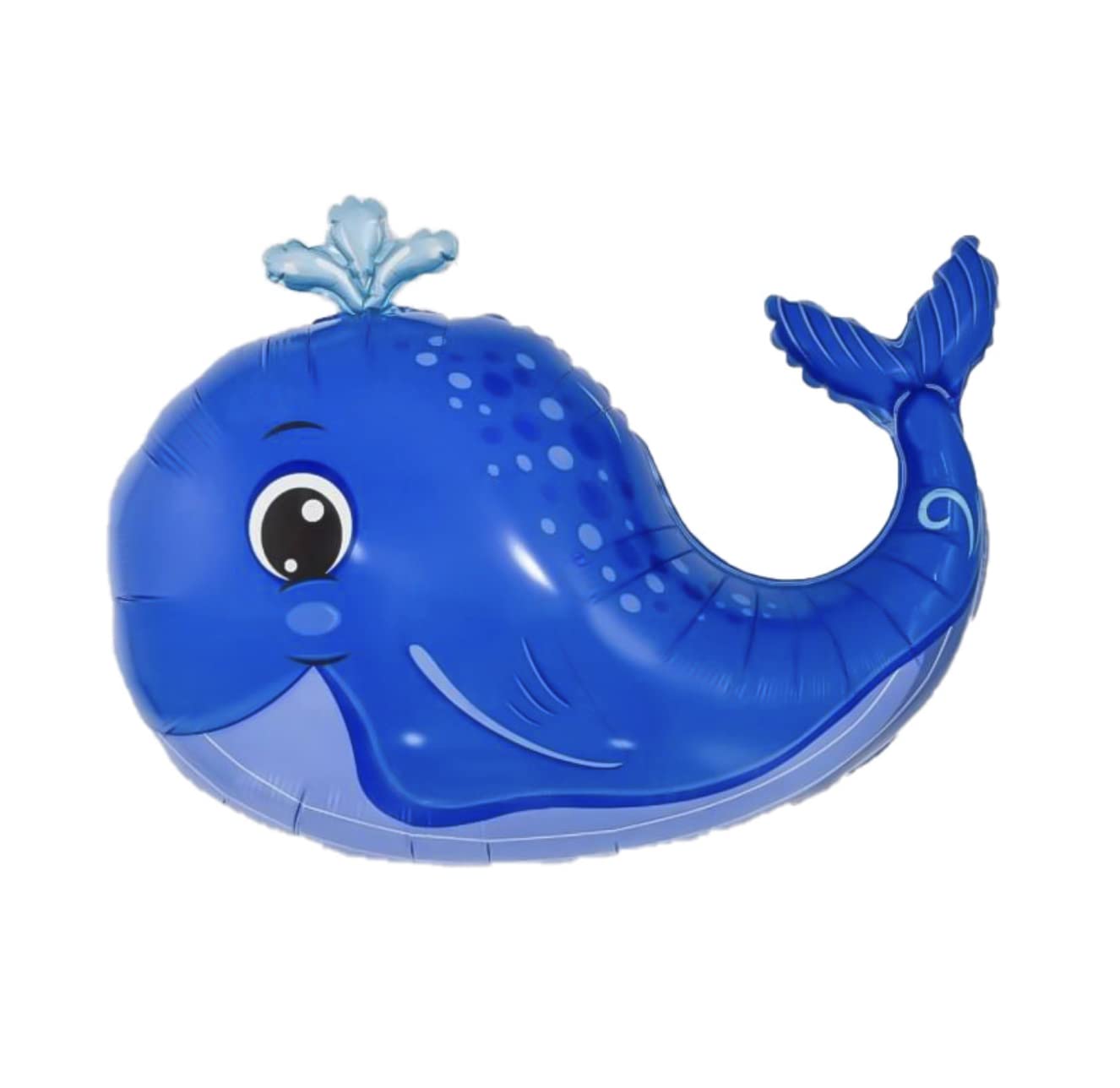 Whale Foil Balloon, 80cm (2 pack), Blue