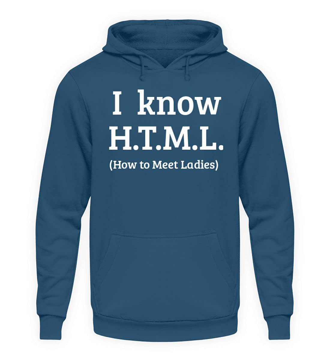 Programmeur PHP HTML MYSQL le cadeau idéal en sweat à capuche bleu