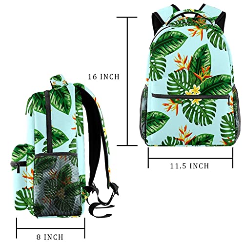 Sac à dos décontracté écailles de sirène multicolore grand compartiment - 2