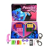 PASSION PLAY Juego erótico de pareja.Primero se elige la bebida que cada jugador va a beber durante el transcurso del juego. Hay 48 tarjetas para cada jugador divididas en 4 colores distintos, las cuales se han de utilizar de acuerdo con la secuencia de c
