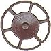 HO Brake Wheel, Miner/Boxcar Red (8)
