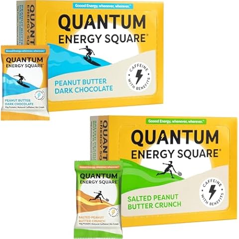 Vegan, Gluten, Soy & Dairy-free. Peanut Butter Dark Chocolate 8Pack + Salted Peanut Butter Crunch 8Pack Cover