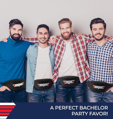 Pop Fizz Designs Bachelor Fanny Packs | Groom and Wingman Fanny Packs (12) by Pop Fizz Designs - Used condition - Image 3