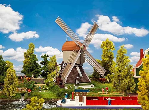 131546 Faller HO Scale 1:87 Kit of Windmill, Lighting Included - New 2021