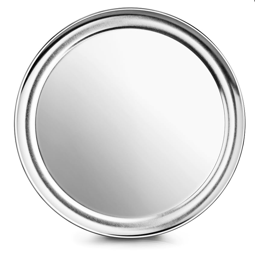 Forma de pizza, forma de pizza para forno, bandeja de pizza de alumínio, placa de pizza