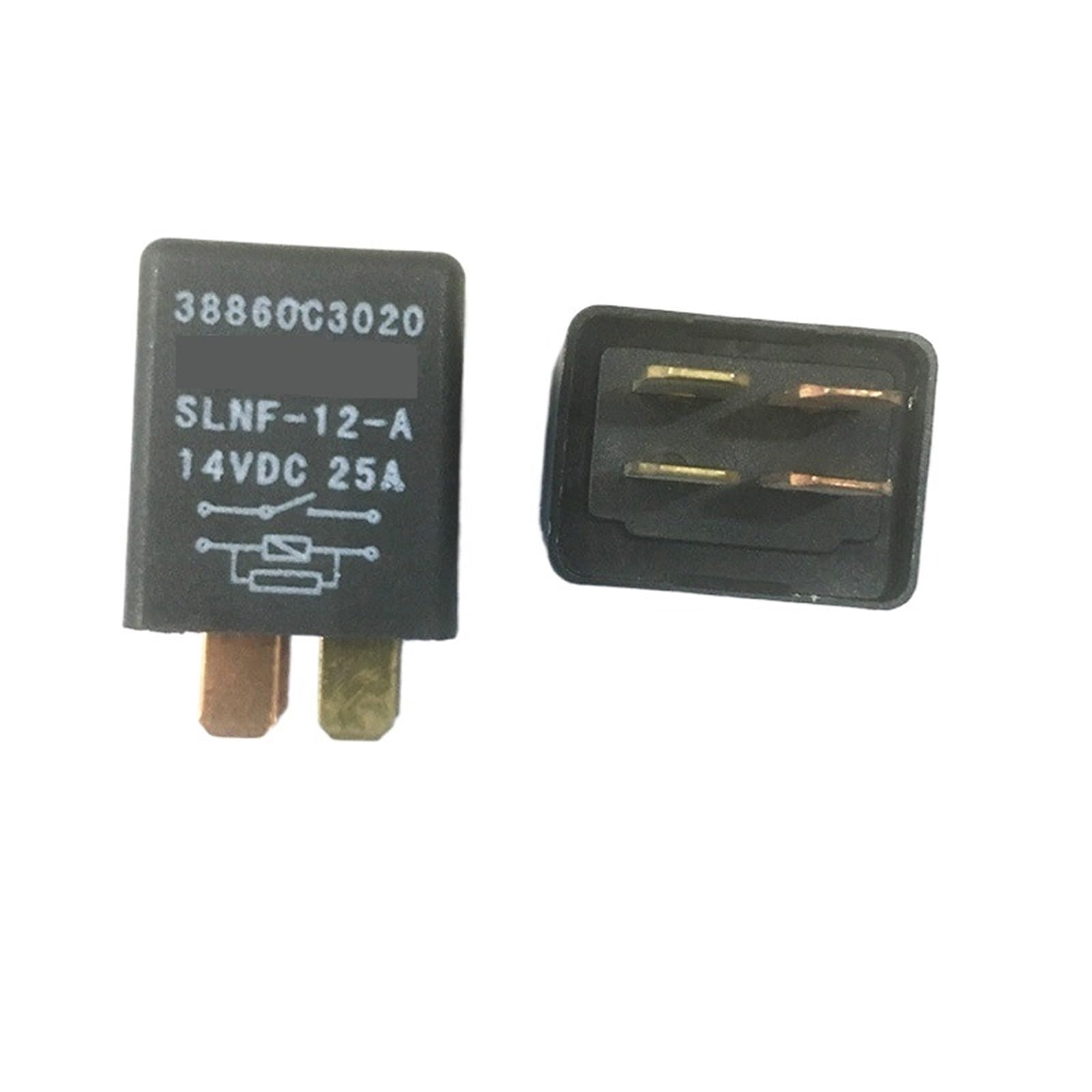 Relé de aire acondicionado 12V 38860C3020 de 4 pines para reparar ventilación NLNF-12-A