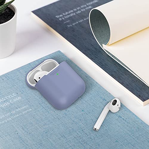 AHASTYLE AirPods Hülle aus Silikon für Apple AirPods 1 und 2