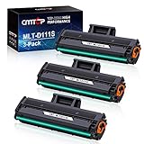 CMTOP 3 Black MLT-D111S Toner Compatible for Samsung 111S MLT-D111S MLT-D111L MLTD111S Toner Cartridge, High Yield, for Samsung Xpress M2020W M2070W SL-M2070W SL-M2020W SL-M2070FW/XAA Wireless Printer