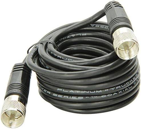 TruckSpec 18' RG-58A/U Coaxial Cable With Pl-259 Connectors