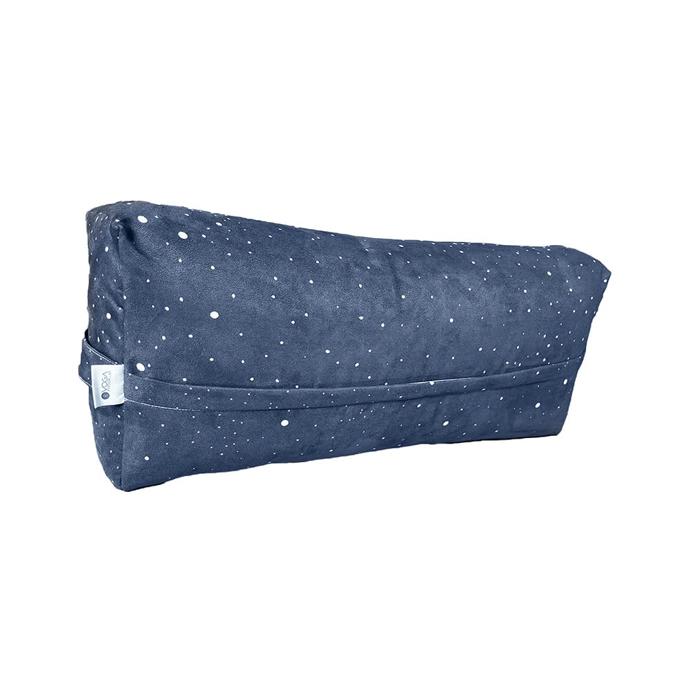 Yoga Design Lab Die Yoga Bolster | Bequeme, Unterstützende, Umweltfreundliche, Luxus Yogakissen | Recycelte Mikrofaser aus Plastikflaschen | Natürliche Baumwolle, Schaumstoff-Füllung