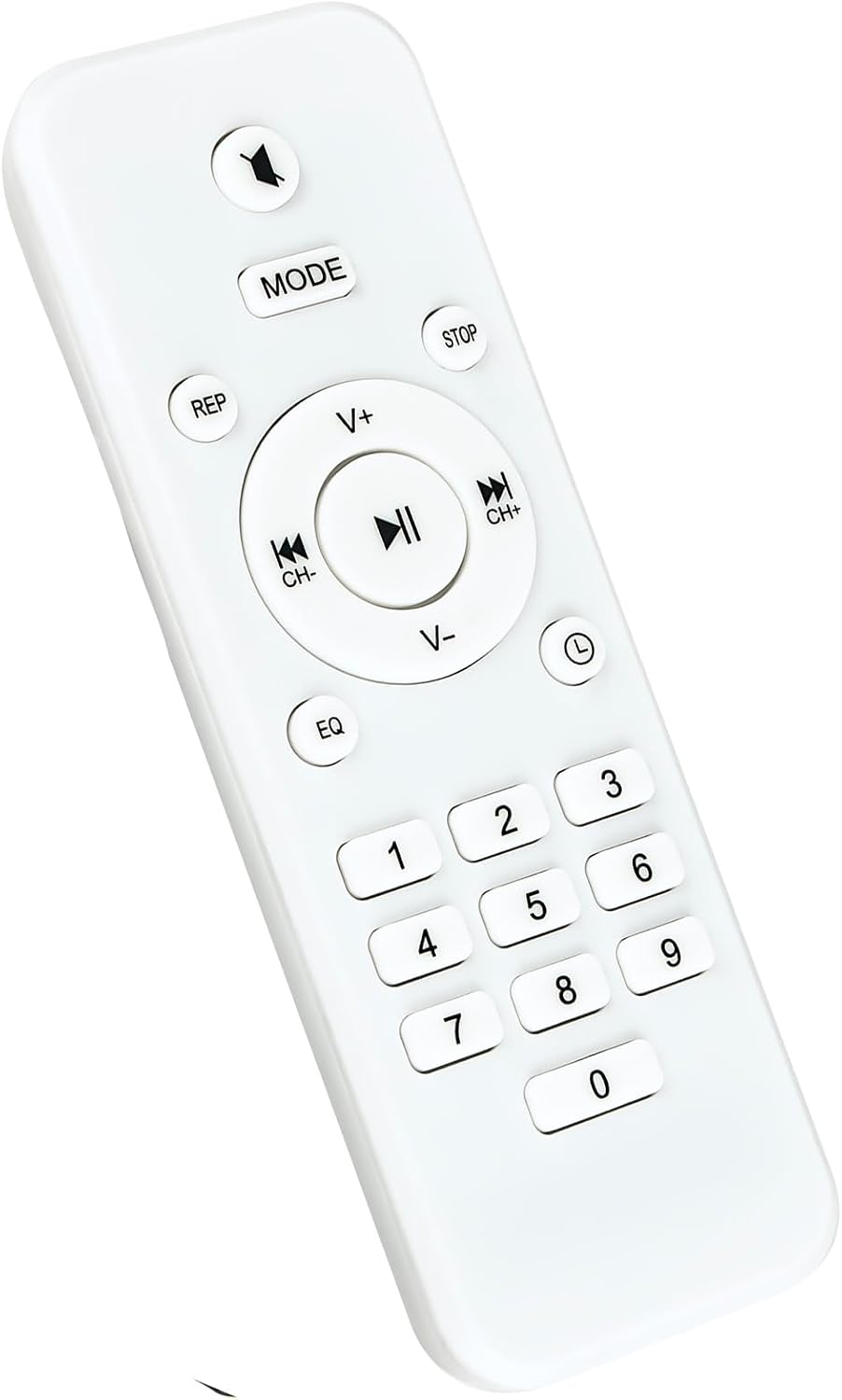 PERFASCIN Replace Remote Control Applicable for Klim Boombox B4 CD Player Portable Audio System and AM/FM Radio with CD Player image 4