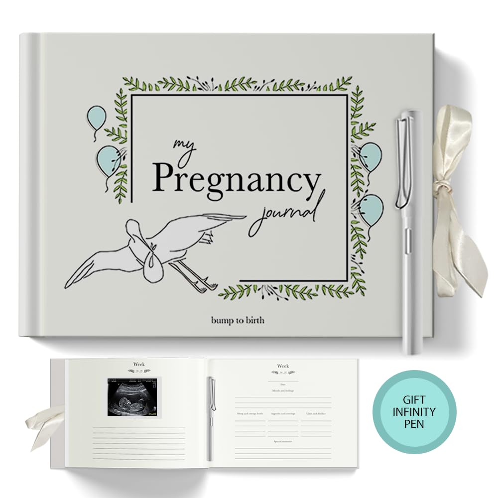 Pregnancy Journal, Baby Diary Journal for Mom, Best Gifts for Expecting Mom Baby Journal, Pregnancy Journal for First Time Mom, Baby Journal Memory Book, Capture Weeks and Months of Emotions