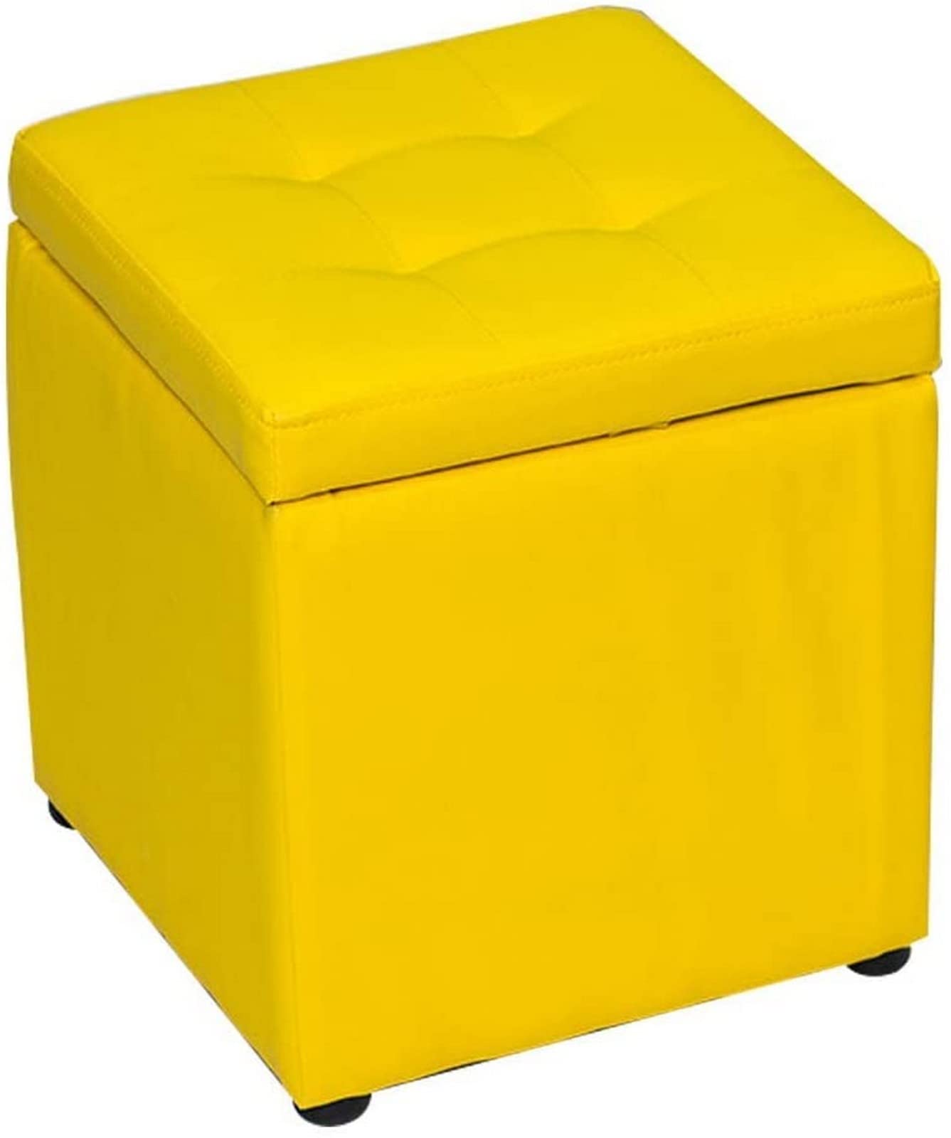 Repose-pieds peu encombrant et boîte cube pliante pour ranger la chambre
