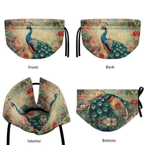 Image of Peacock Tea Cozy for Teapot Insulated Large Teapot Cover to Keep Warm Tea Kettle Cover Machine Washable for Home Kitchen Tea Party Table Decor