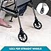 Stander Locking-Swivel Front Wheel Kit, 6-inch Replacement Wheels for Stander Wonder Walkers and Signature Life Elite Travel Walker, Set of 2