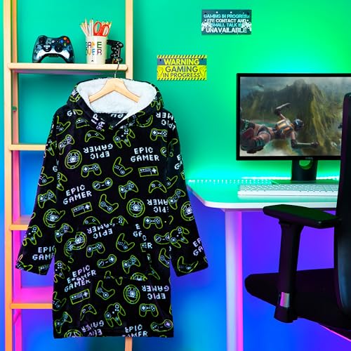 CityComfort Boy's Hoodie Blanket Hooded Sweatshirt