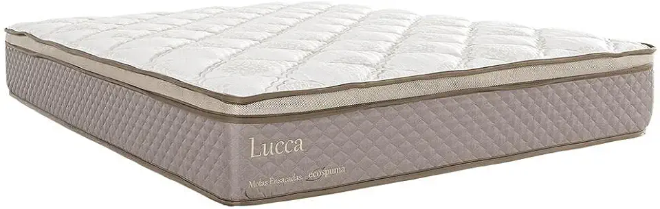 Colchão de Molas Ensacadas King Herval Lucca, 27x193x203 cm