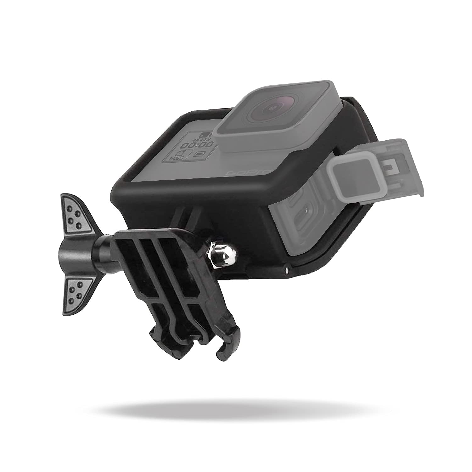 Soporte de carcasa para cámara GoPro Hero7 Hero6 Hero5 (2018), color negro
