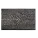 Produktbild iDesign Stripe weicher Badteppich, rechteckiger Badvorleger aus Baumwolle, anthrazitgrau