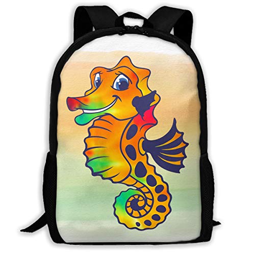 UKFaaa Mochila Escolar  Amarilla Blaze Classic Ligera para Hombres y Mujeres Colegio