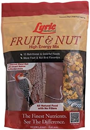 L07 2647344 Fruit & Nut High Energy Wild Bird Mix, 20 lbs